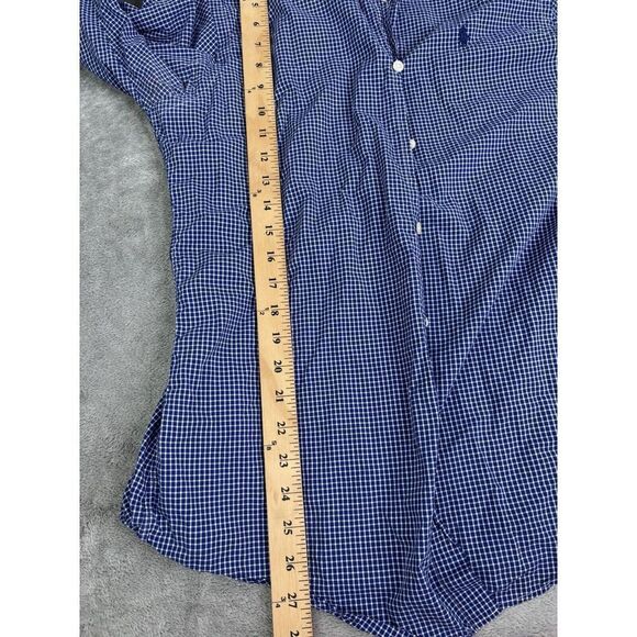 Ralph Lauren Custom Fit Long Sleeve Button Down Shirt Men's Size Medium Blue - Picture 9 of 9